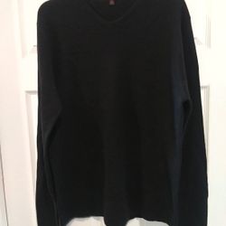 BANANA REPUBLIC BLACK MEN SWEATER SIZE L