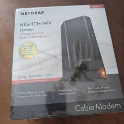 Netgear Nighthawk Cm2000 Modem 