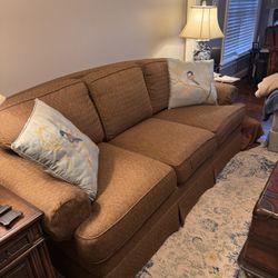 Brown Comfortable Sofa- Taylor King Fine Furniture
