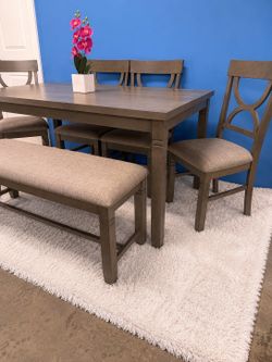 🍽️ New Gray Dining Table Sets Tall & Short $10 Down