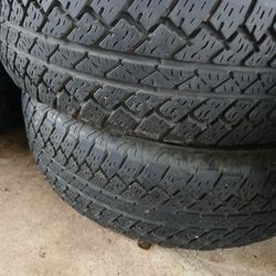 2 Good Used 255 70 18's BRIDGESTONE DUELER AT
