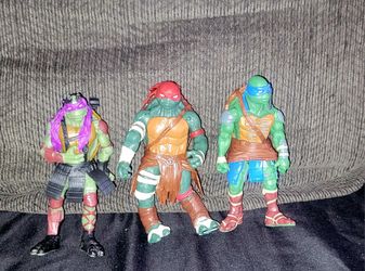 Teenage Mutant Ninja Turtles Movie Figures Bundle 