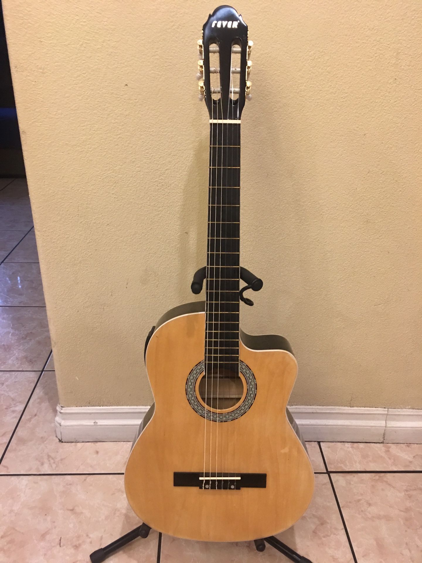 Fever classic electric acoustic guitar