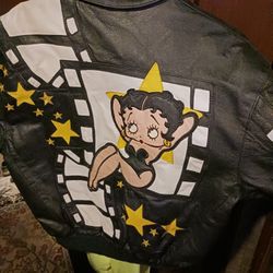 Betty Boop Leather Jacket 