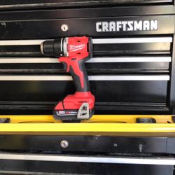Milwaukee Drill And Battery 