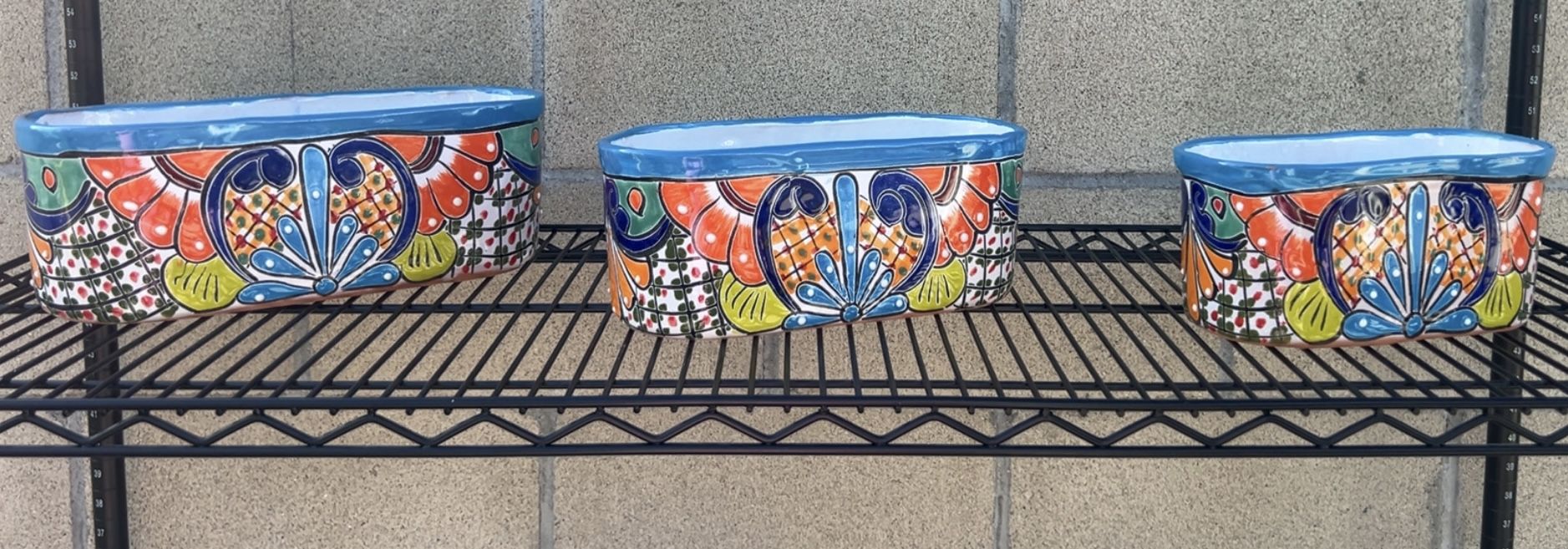 Mexican Pottery Talavera Pots Jardineras