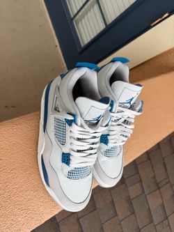 Air Jordan retro 4 military blue