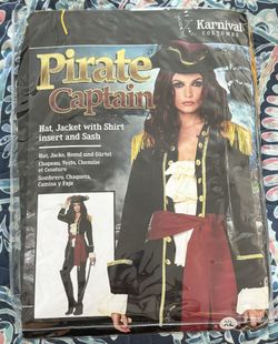 Pirate Captain Costume XL