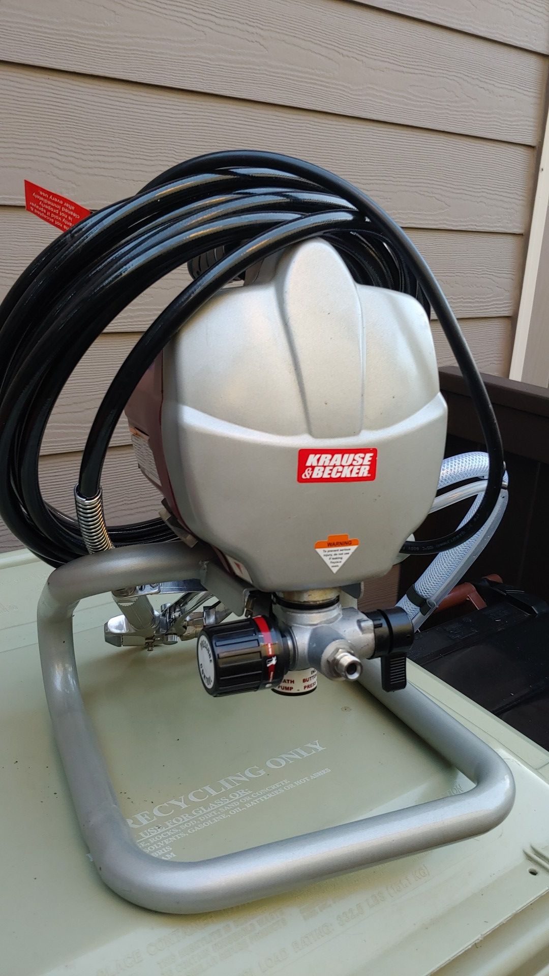 Krause & Becker airless paint sprayer new never used