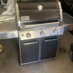 Weber Genesis E-310 BBQ Grill Propane Brown For Sale