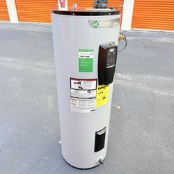 Ao smith Signature 300 50-Gallon Tall 5500-watt Double Element Grid Capable Smart E...