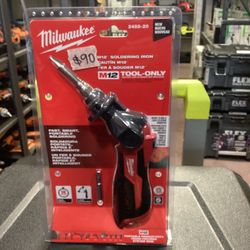 Milwaukee M12 Soldring Iron (Tool-Only) $90