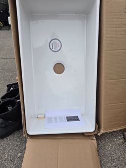 Fireclay Farmhouse Kitchen Sink White