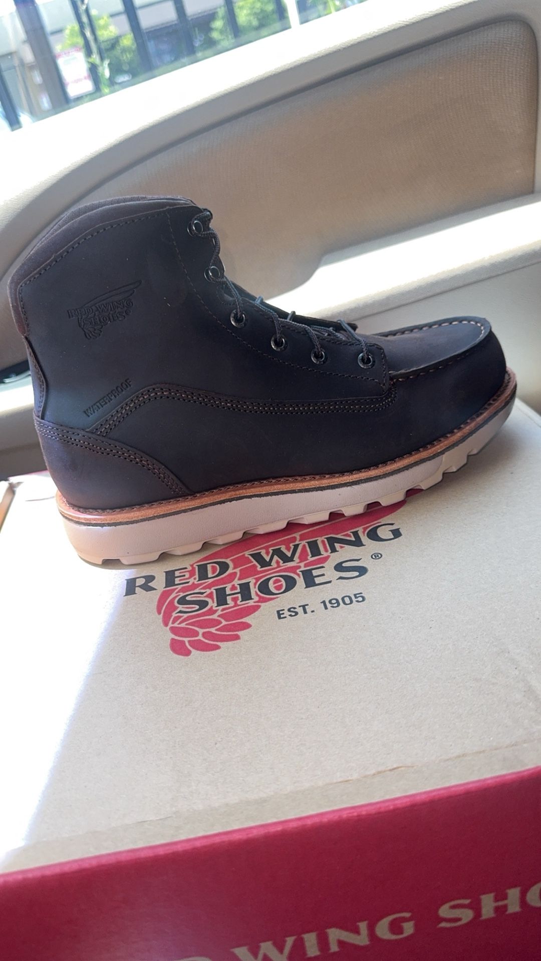 Red Wing Soft Toe Boots 10 1/2