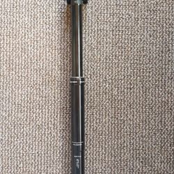 X-Fusion Manic Dropper Seatpost - 34.9mm, 170mm, With Lever Black
