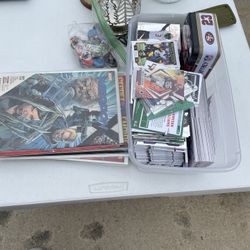 Football Cards And Comic Books 