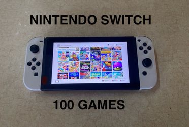 NINTENDO SWITCH V2 Mod with 125 SWITCH GAMES