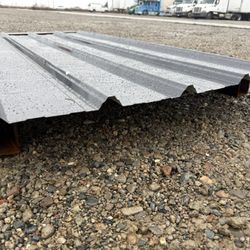 Metal panel & Metal construction & Metal building &  siding.6  tall 35’ width 24/26 Gauge 