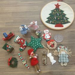 Vintage Christmas Ornaments & Handmade Decorations 