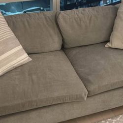 West Elm sofa (sleeper)