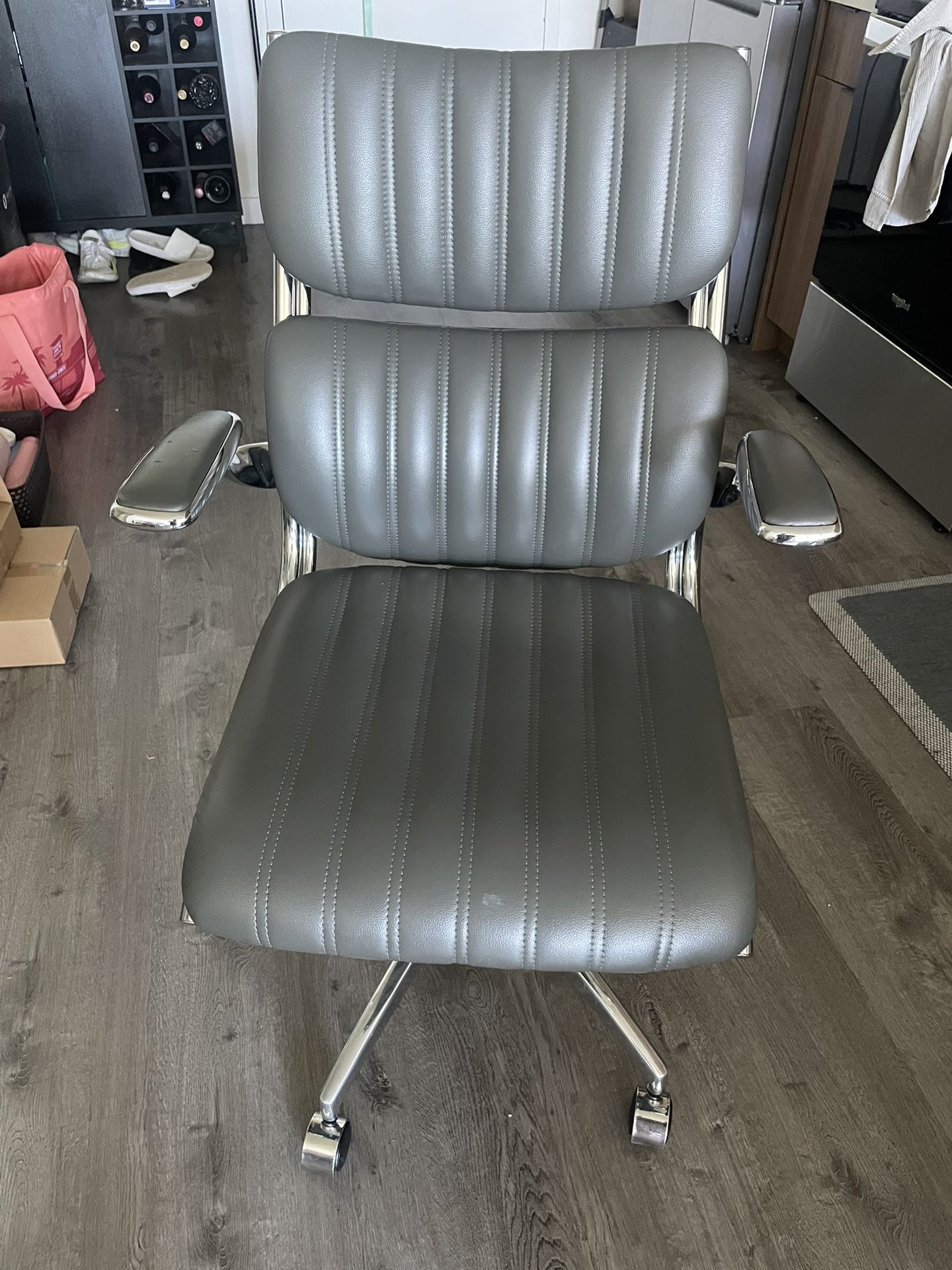Faux Leather Office Chair