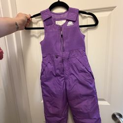 Purple Snozu Snow Bib 3T 