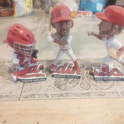The Three Puzzle Piece St Louis Cardinals Bobbleheads