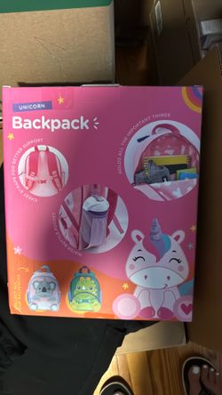 Move 2 play unicorn kids backpack