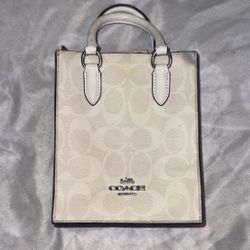 Coach Cream Mini Bag