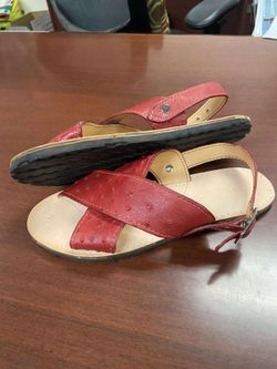 Huaraches de piel exotica original