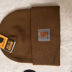 Brown Carhartt Beanie