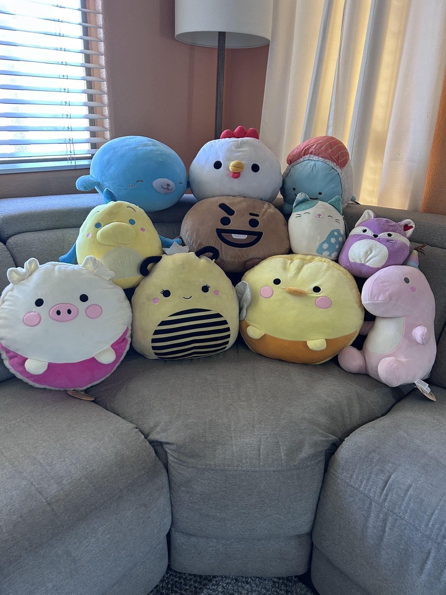 Squishy Stuffed Animal Lot