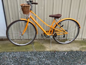 26” Schiween yellow bicycle