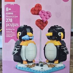 Lego 40886 Penguins In Love Valentine's Day New! Available!!!❤️