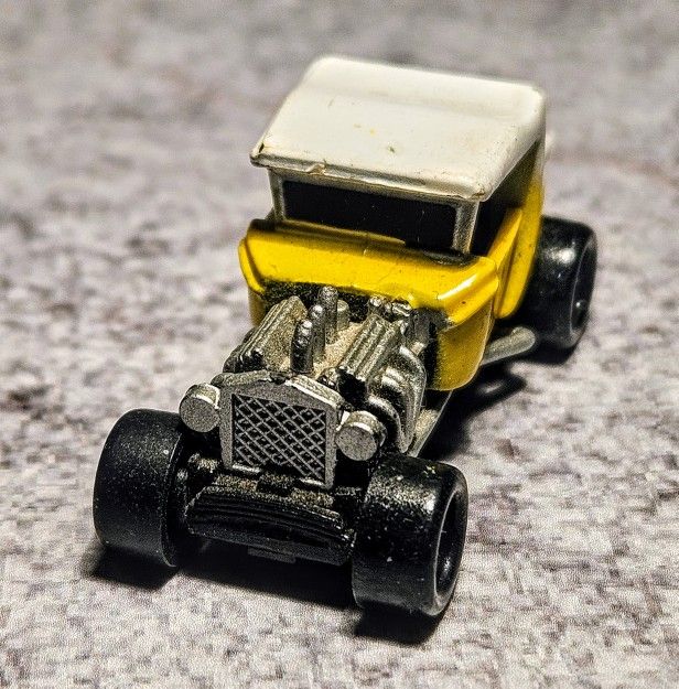 This Is A Micro-Mini Machine's '27 Ford T-Bucket Roadster Deluxe -Toy By Goaloob • This Specific Model Is A Vintage Hot-Rod Known For Size