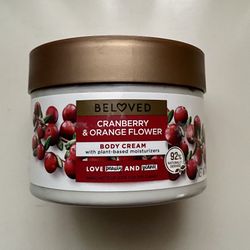 Beloved Cranberry/Orange flower body cream