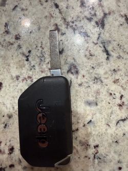 Jeep wrangler/gladiator key fob uncut