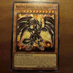 Yu-Gi-Oh Red Eyes Darkness Metal Dragon 1st Edition 