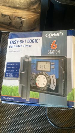 Orbit 6 station sprinkler timer