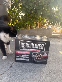 Herculiner Professional Grade 2-Part Spray-On Bed Liner Kit
