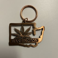 Washington State Souvenir Key Ring - (New)