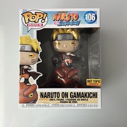 Naruto on Gamakichi 106 hot topic exclusive Funko Pop