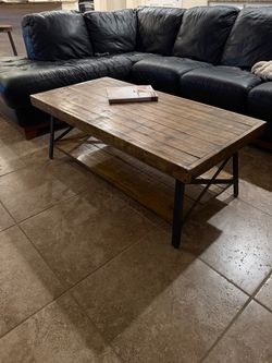 Coffee table and end table