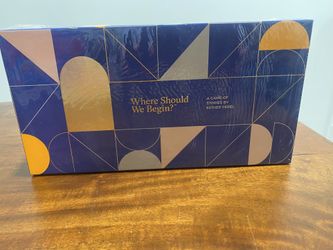 Where Should We Begin Card Game - Ester Perel - New Sealed In The Box