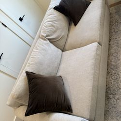Barret II 79.25 Crate And Barrel Queen Sleeper Sofa