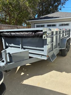2026 Heavy Duty Dump Trailer 14x8x2