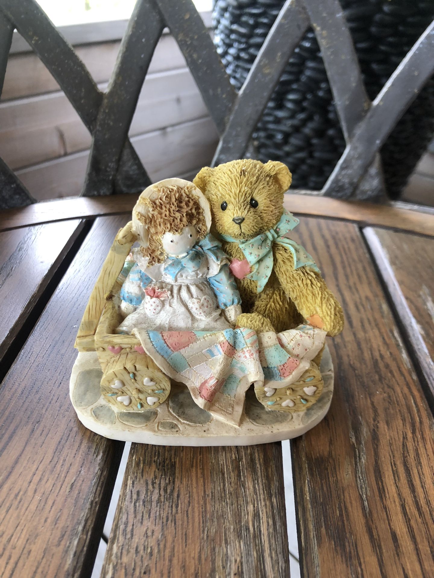 Vintage Collectible Cherished Teddies, Molly, “friendship softens a bumpy ride”