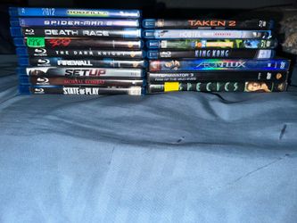 Blue rays movie lot