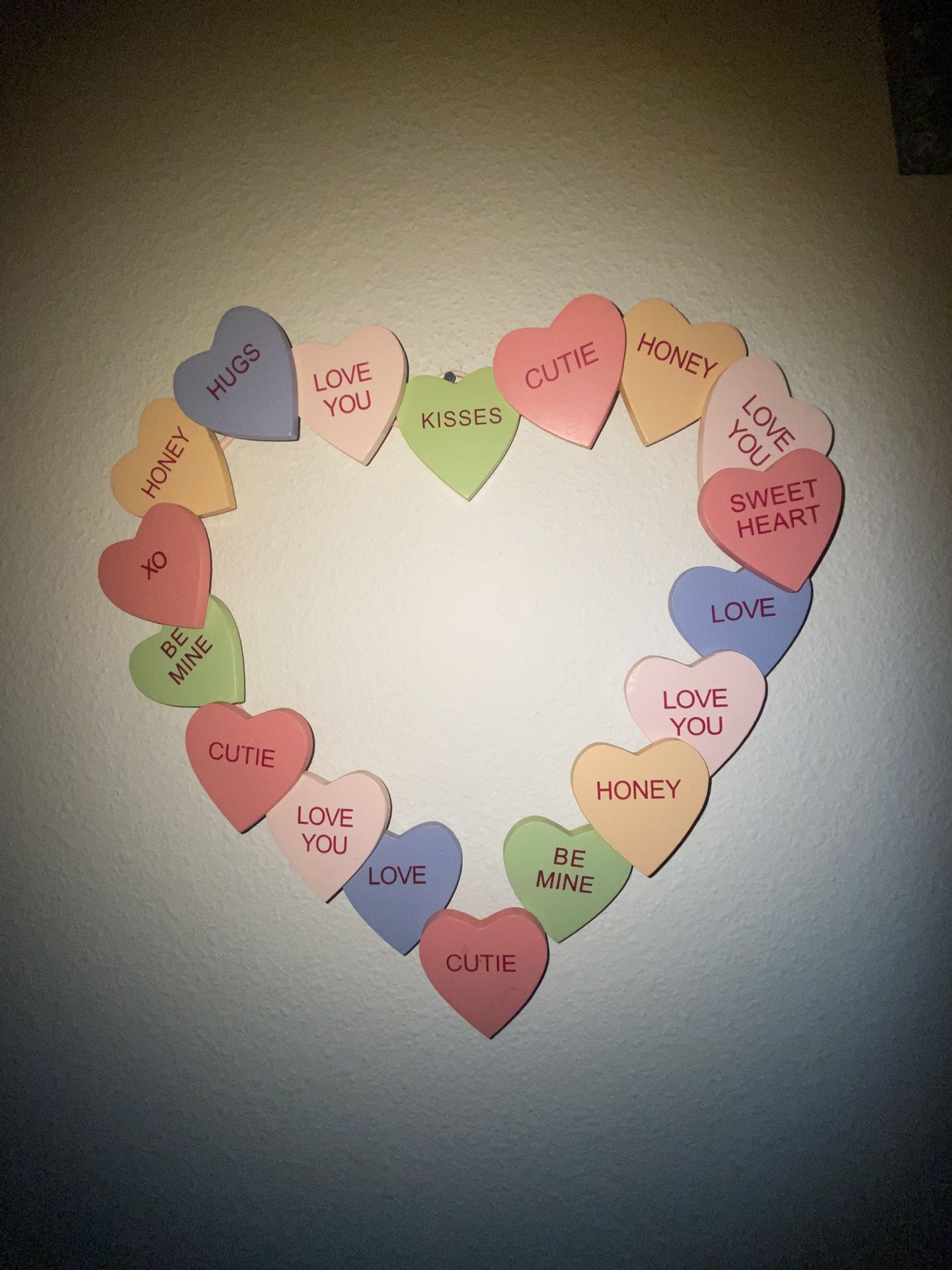 Sweethearts Candy Valentines Hearts Decor