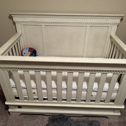 Crib And Dresser Set